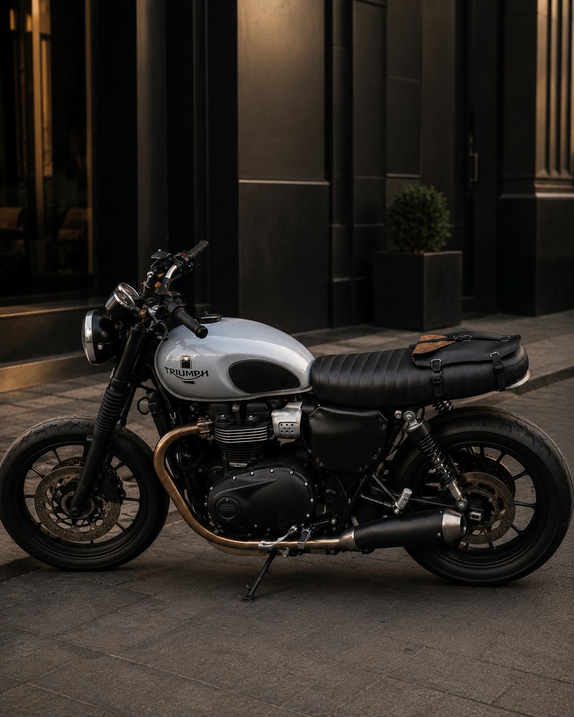 Contour Pack on a motorcycle